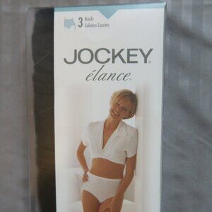 Jockey Women's Briefs - 3 Pack - Black   Size 7  NWP